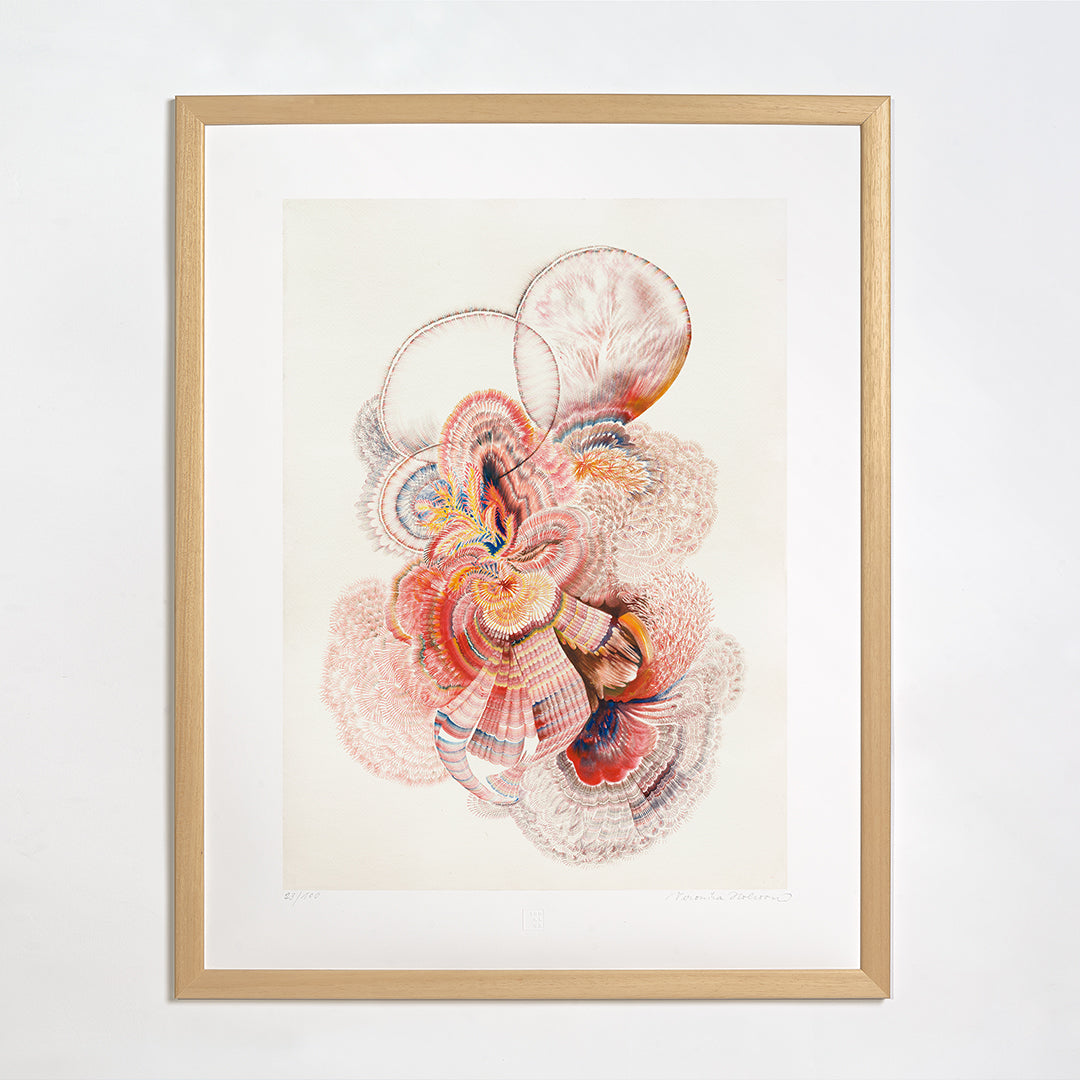 Veronika Holcová | Inuitský lidový tanec (Speciální tisk - v černém rámu)