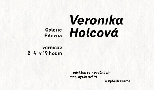 Veronika Holcová / Galerie Pitevna