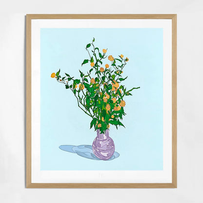 Jakub Matuska (Masker) | Kwiat w fioletowym wazonie