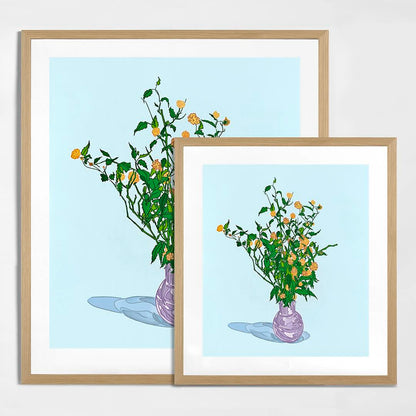 Jakub Matuska (Masker) | Kwiat w fioletowym wazonie